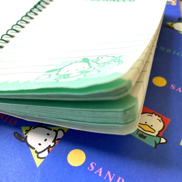 Vintage Sanrio Pochocco mini spiral notebook - Picture 4 of 6